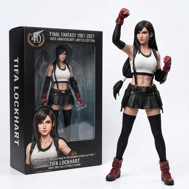 Final Fantasy 1987–2027: Tifa 40th Anniversary HOT TOY DOLLS