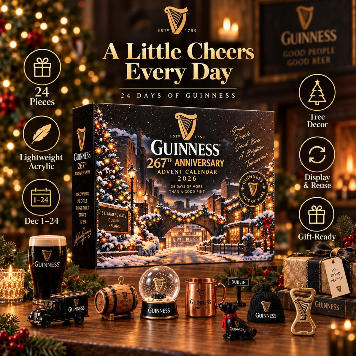 267 Years of Brewing Heritage — 2026 Limited Edition Advent Calendar