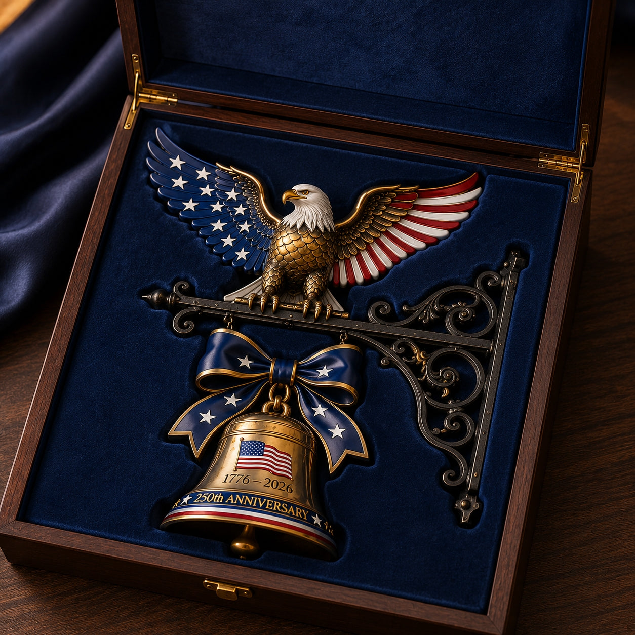 ๐ Ring in the Semiquincentennial: 1776-2026 "Spirit of Liberty" Eagle Bell