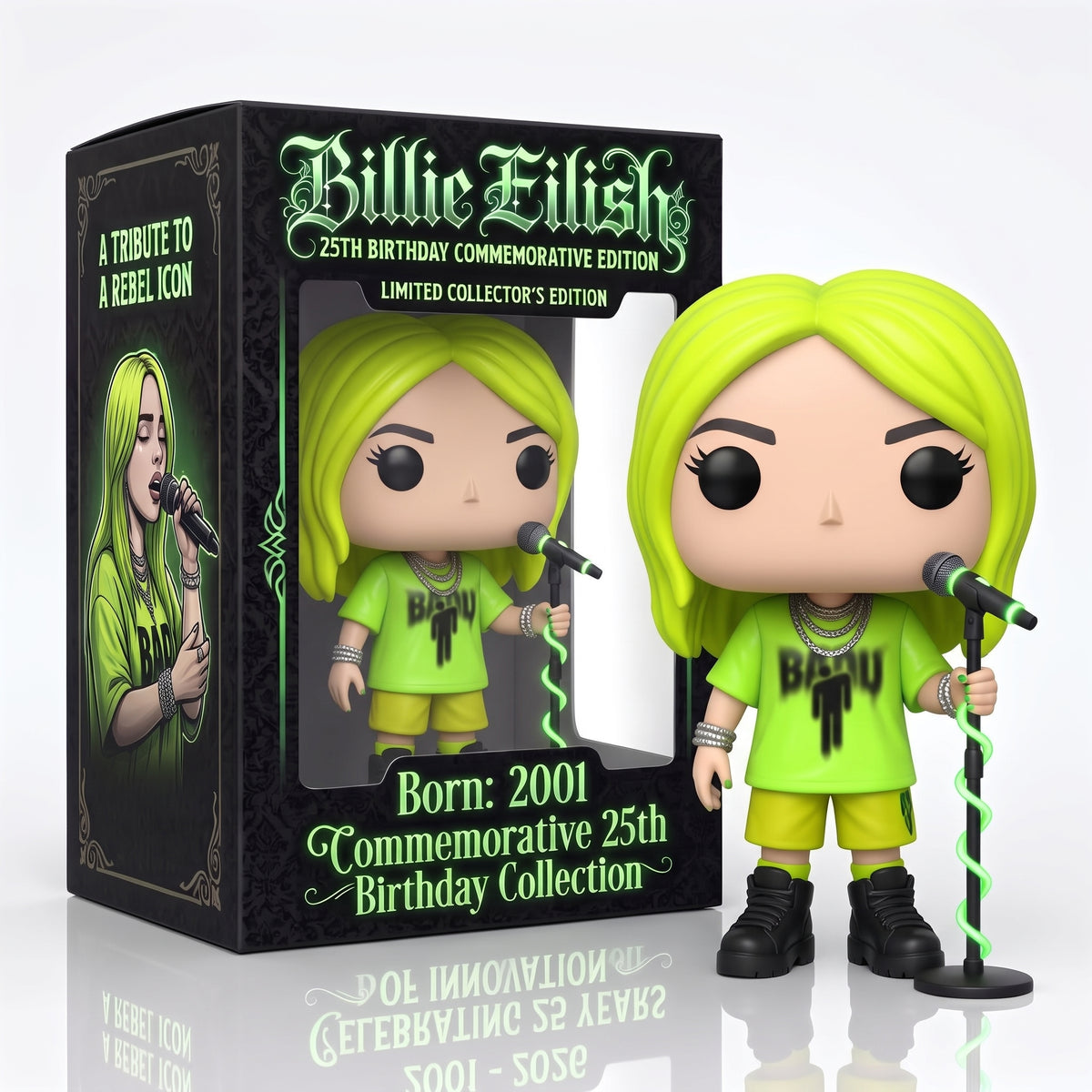 Billie 25th Birthday Commemorative Edition Vinyl Figure