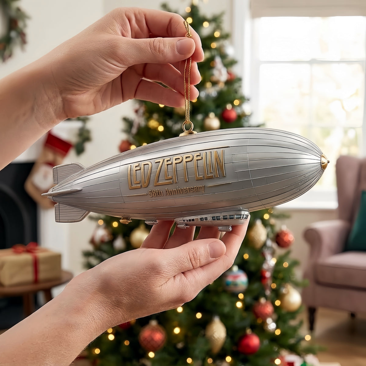 Led Zeppelin 58th Anniversary Commemorative Airship Ornament