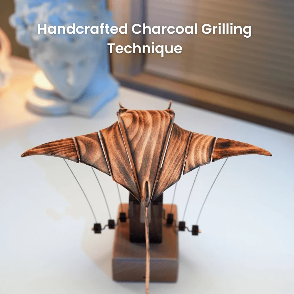 Charcoal finishing technique