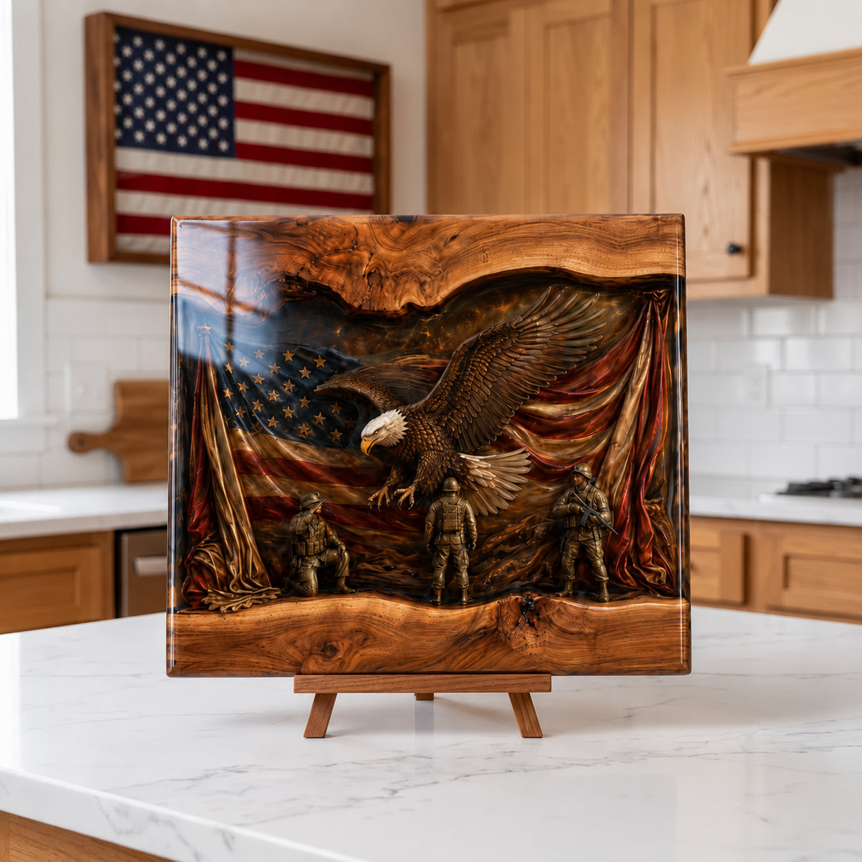 Handcrafted Veteran Memorial Display Boards(Ryan Handmade®) - Only 11 Left