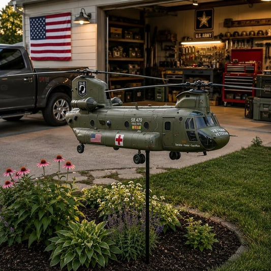 🔥Limited Time Promotion 50% OFF🔥 🎖️Vietnam Veteran CH-47 Chinook Helicopter