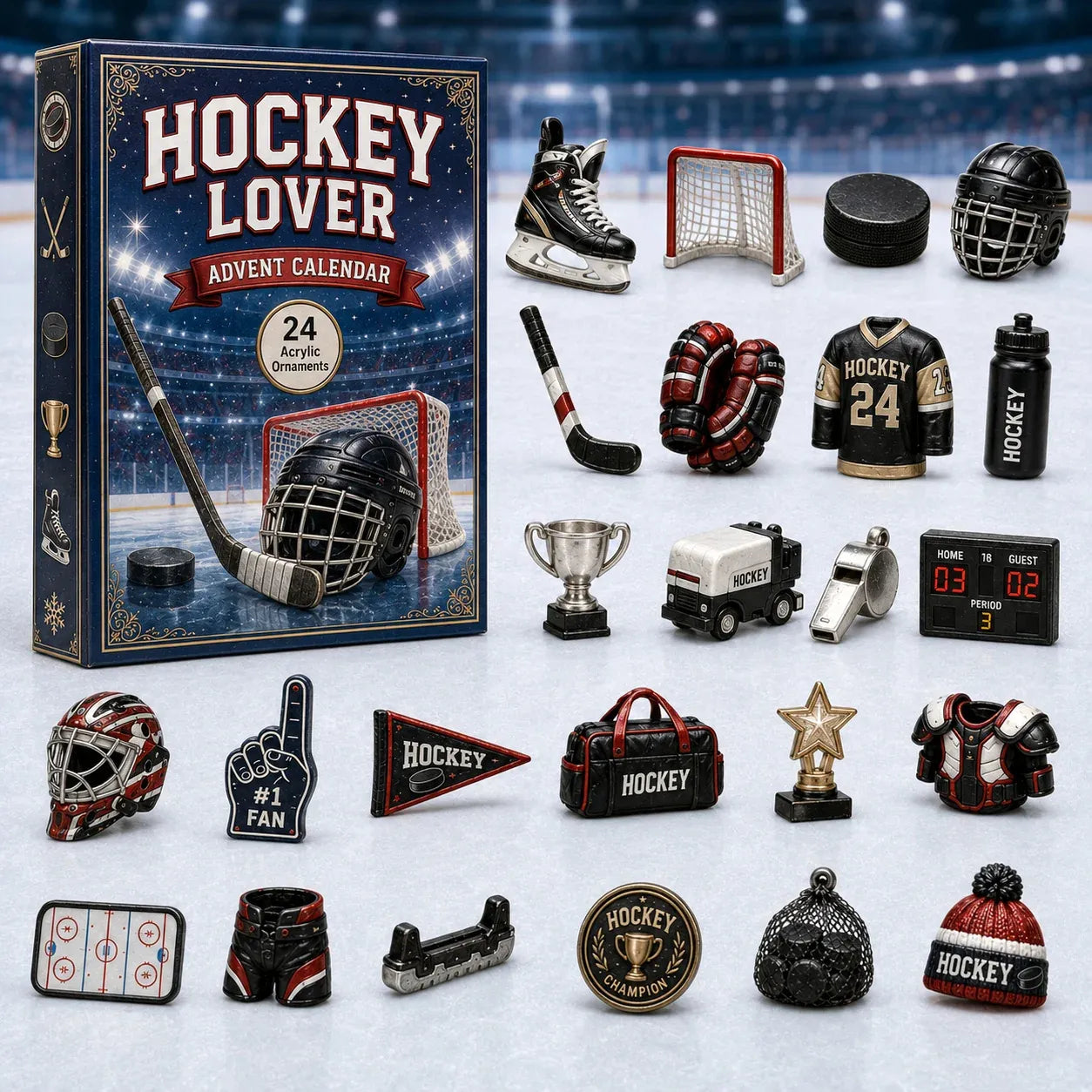 CHRISTMAS KICKOFF 40% OFF - Hockey Lover Advent Calendar 2026