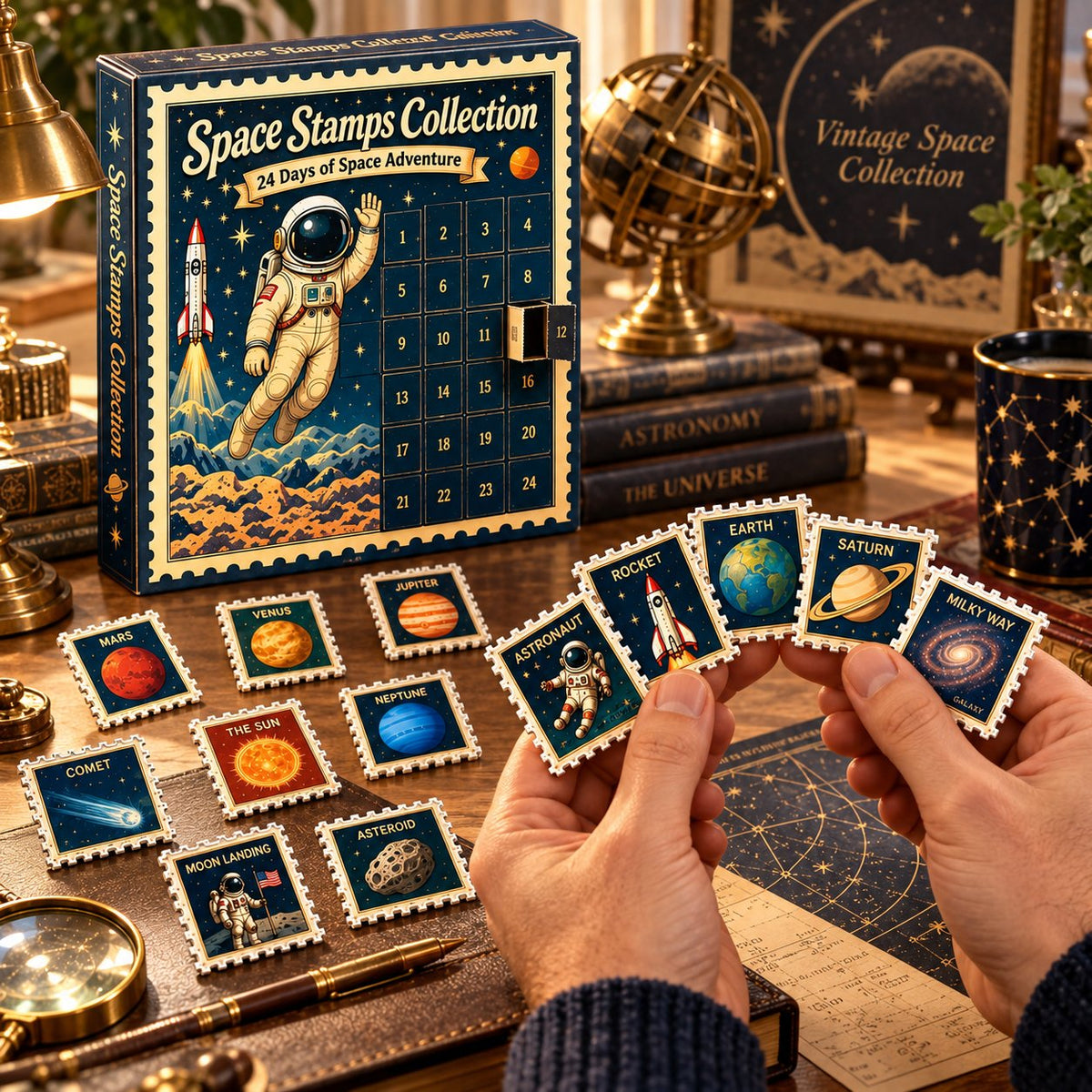 🌌 Explore the Infinite Cosmos: 24 DAYS Cosmic Galaxy Advent Calendar
