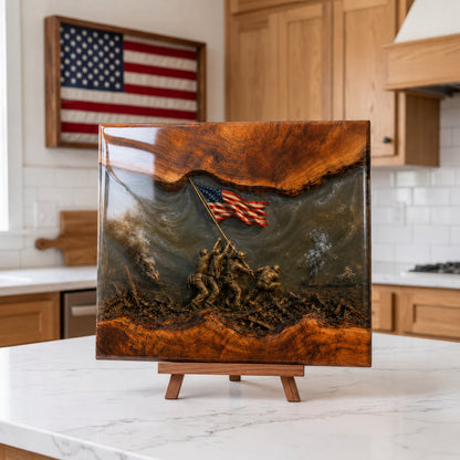 Handcrafted Veteran Memorial Display Boards(Ryan Handmade®) - Only 11 Left