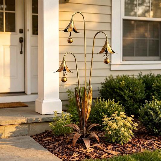 🔥 Limited-Time Offer! Blue Bellflower Garden Stakes – A Charming Melody for Your Outdoor Space