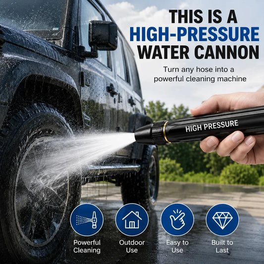 🔥 Last Day 57% OFF – Universal High-Pressure Water Gun for Faster Cleaning 🏠🚗✨
