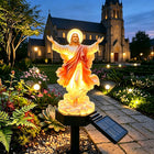 TODAY'S SPECIAL OFFER-50% OFF🔥 JESUS CHRIST ASCENSION SOLAR GARDEN LIGHT
