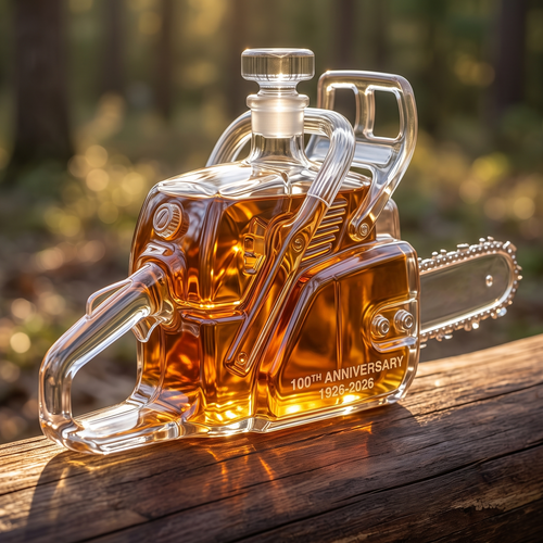 100th Anniversary Whiskey Bottle