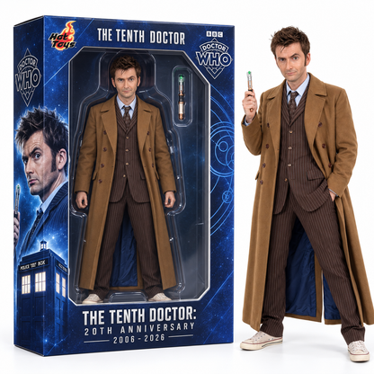 The Tenth Doctor: Series 2 20th Anniversary Hot Toys Figure (2006-2026)