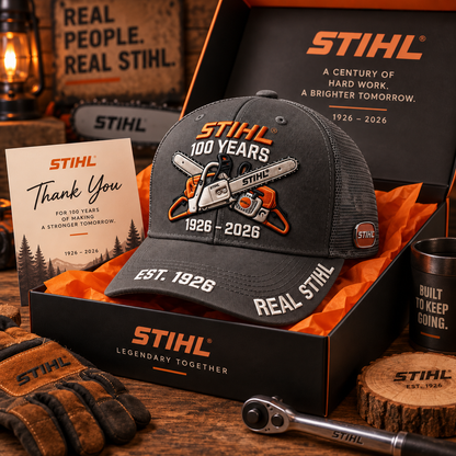 STIHL 100th Anniversary Commemorative Trucker Cap