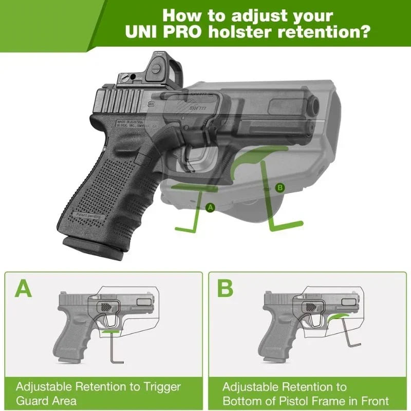 🔥2TAC Elite Universal OWB Holster