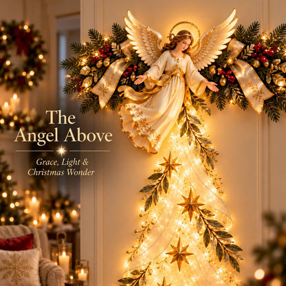 ✨ Christmas Angel Shepherd Wall Art With LED Lights