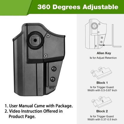 🔥2TAC Elite Universal OWB Holster