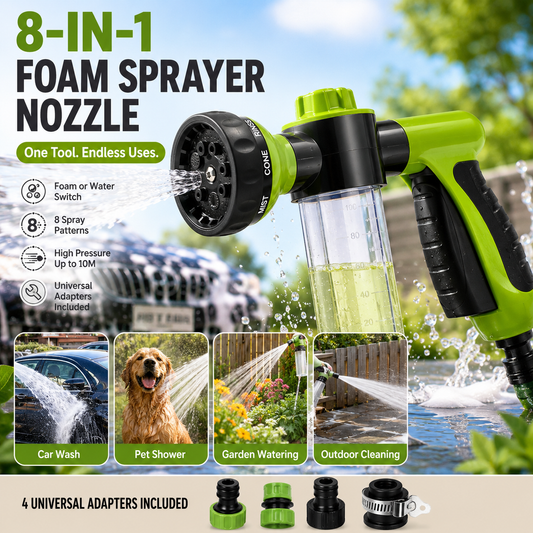 🔥50% off on the last day| ⚡ One Tool Does It All – Wash Your Car, Pet & Garden in Seconds