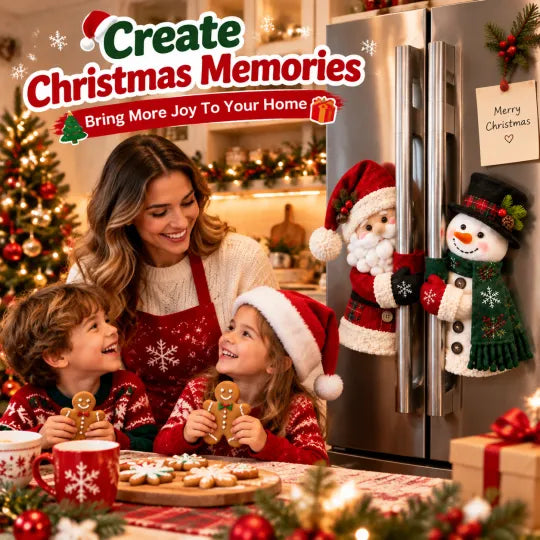 ✨ Jolly Grip – Holiday Refrigerator Handle Covers ✨