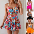 ⏳Last Day Special Sale 49% OFF🩱Women's Cutout One Piece Skirt Swimsuit