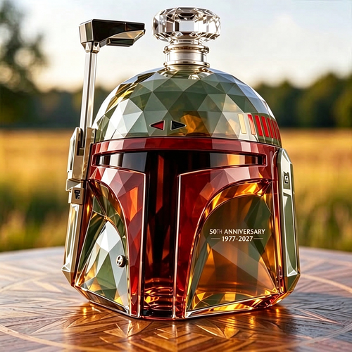 50th Anniversary Helmet Whiskey Bottle