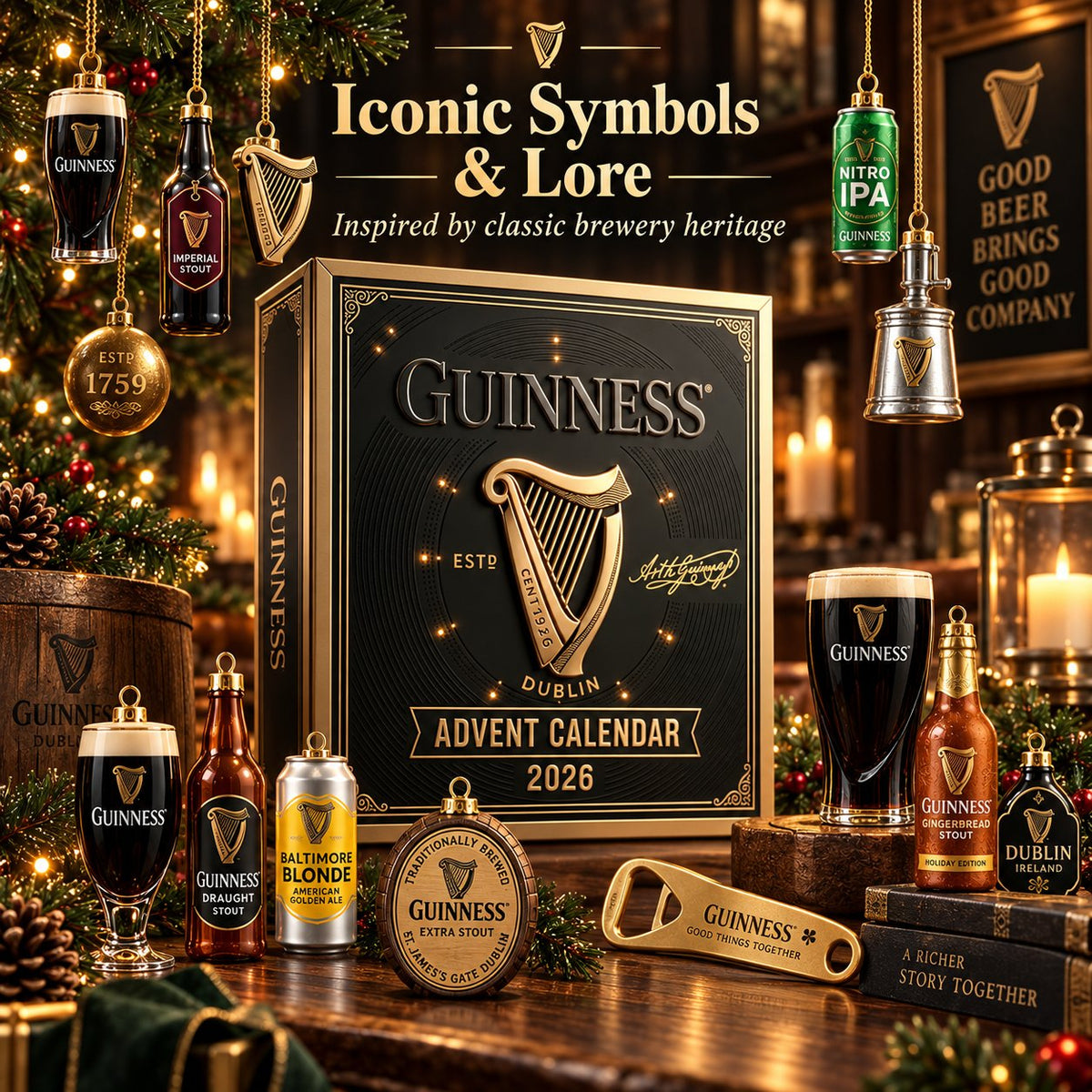 Limited Edition Tavern Advent Calendar | 24 Days of Holiday Magic ✨