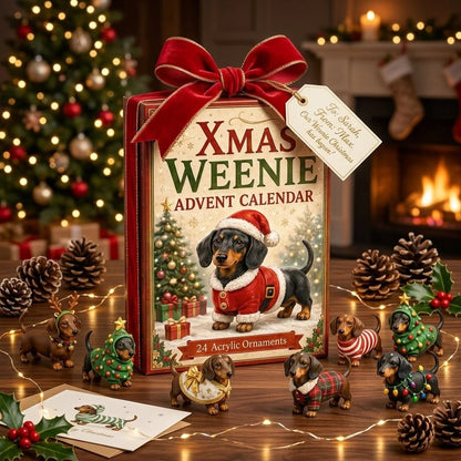 🎄 2026 Christmas Dachshund Advent Calendar
