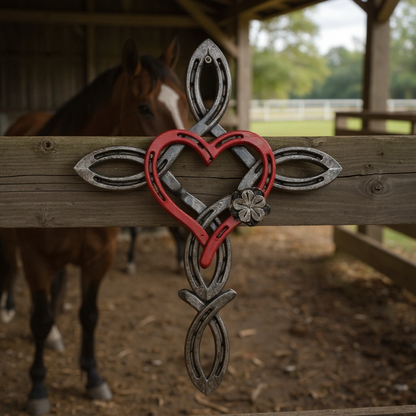 -Blessed Horseshoe Cross with Heart A Symbol of Faith, Protection, and Love That Endures(𝑱𝒐𝒓𝒅𝒂𝒏 𝑴𝒂𝒚𝒏𝒂𝒓𝒅 𝑯𝒂𝒏𝒅𝒎𝒂𝒅𝒆®)