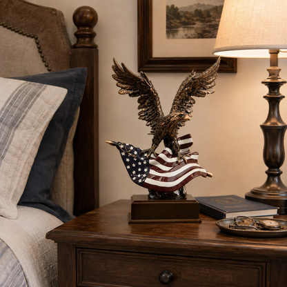 100% Handmade American Valor Eagle(𝐃𝐚𝐧𝐢𝐞𝐥 𝐁𝐫𝐨𝐨𝐤𝐬 𝐇𝐚𝐧𝐝𝐦𝐚𝐝𝐞®)