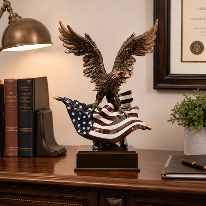 100% Handmade American Valor Eagle(𝐃𝐚𝐧𝐢𝐞𝐥 𝐁𝐫𝐨𝐨𝐤𝐬 𝐇𝐚𝐧𝐝𝐦𝐚𝐝𝐞®)