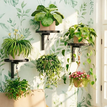 Wall-Mounted Metal Bird Bath Basin