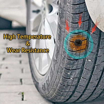 One-second tire repair🚗Vacuum Tire Mending Nail