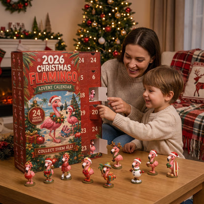 🦩 2026 Christmas Flamingo Advent Calendar– Every Day Brings New Surprises 🎄✨