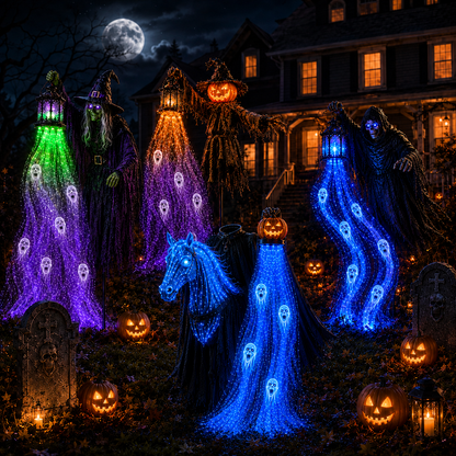 🔥70% OFF TODAY 🎁Animated Halloween Garden Light collection