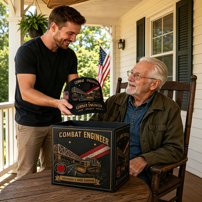 🏰U.S.  Engineer Career Commemorative Cap