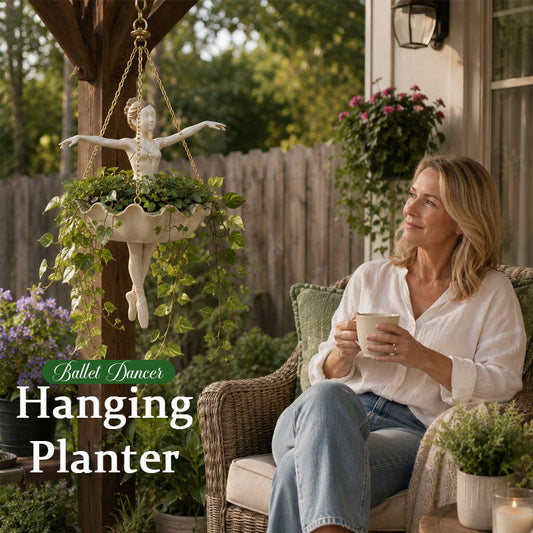 🩰 Ballet Dancer Hanging Planter🌿