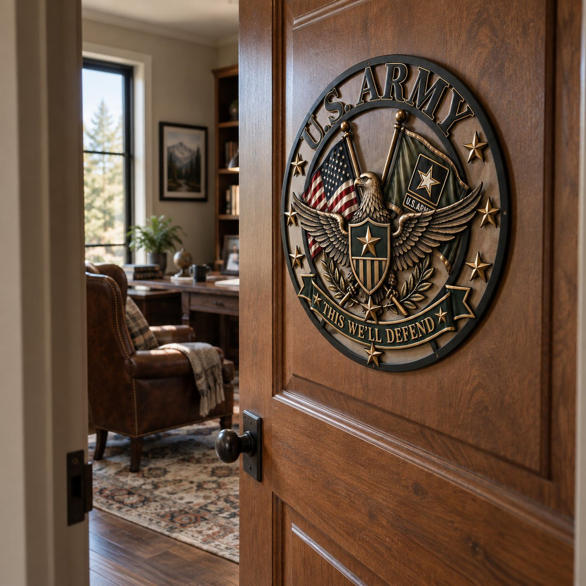 U.S. Army Tribute Wall Decor