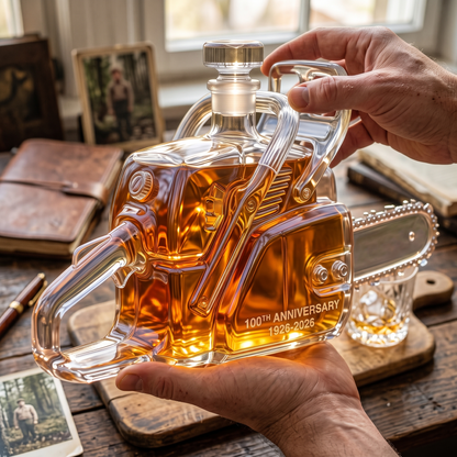 100th Anniversary Whiskey Bottle