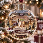 Gig 'em, Aggies! 150th Anniversary Christmas Ornament