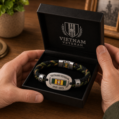 🇺🇸 Vietnam Veteran Tribute Bracelet