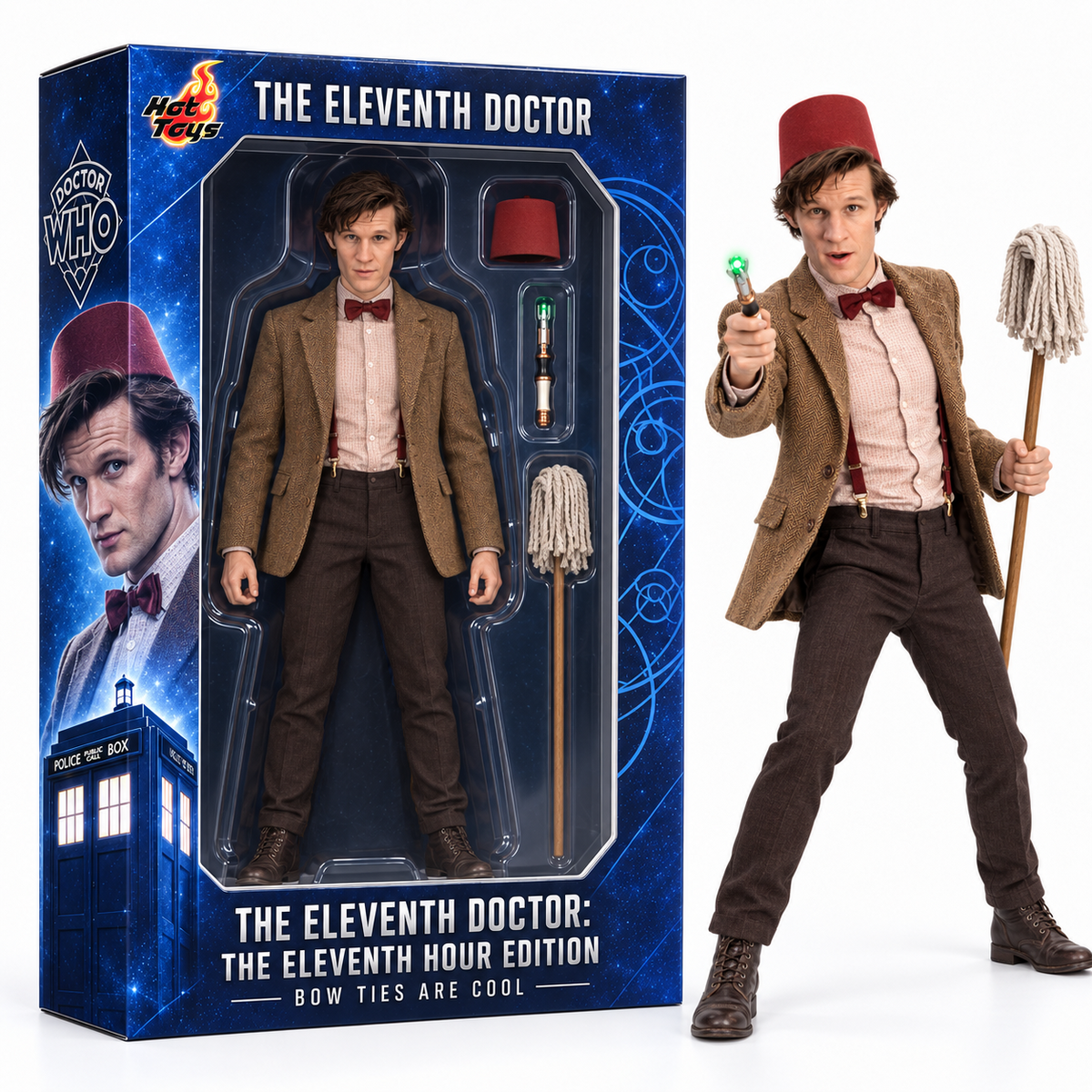 The Tenth Doctor: Series 2 20th Anniversary Hot Toys Figure (2006-2026)