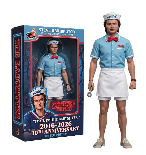 Stranger Things 2016–2026: 10th Anniversary  HOT TOY DOLLS