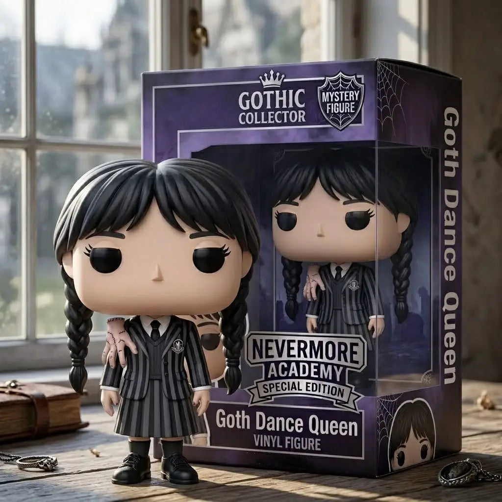 Goth Dance Queen Vinyl Figure | Nevermore Academy Uniform Edition