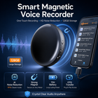 Ultra Magnetic Voice Recorder – Smart One-Touch Recording Device with Crystal-Clear Audio, Noise Reduction & Extended Battery Life