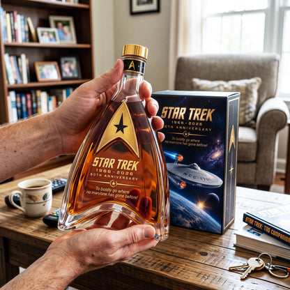 Star Trek 1966–2026 60th Anniversary Whiskey Bottle