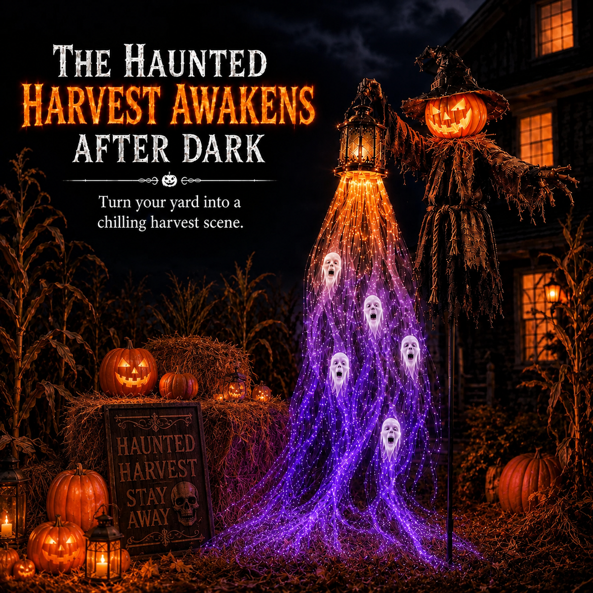 🔥70% OFF TODAY 🎁Animated Halloween Garden Light collection