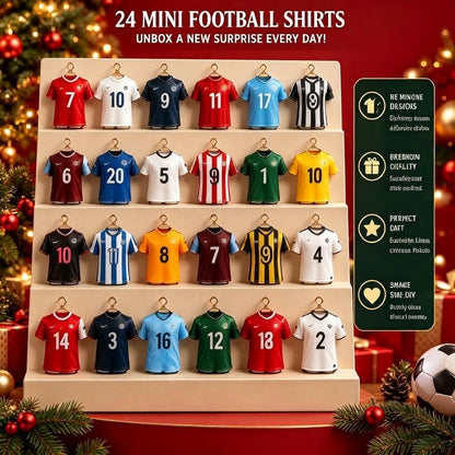 ⚽ Wear the Passion: Football Shirts Advent Calendar 2026