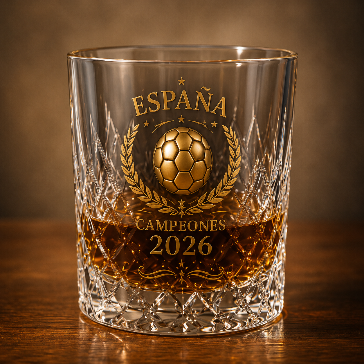 España Champions Legacy Whiskey Decanter Set – Commemorative Football Collector Gift