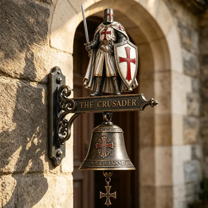 ⚔️ Crusader Knight Wall Mounted Door Bell🛡️