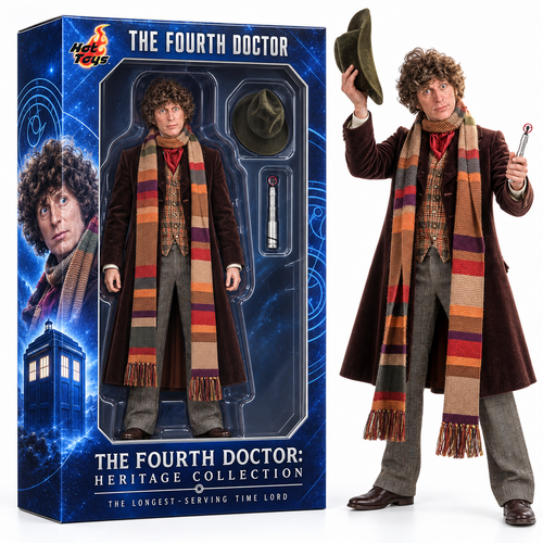 The Tenth Doctor: Series 2 20th Anniversary Hot Toys Figure (2006-2026)