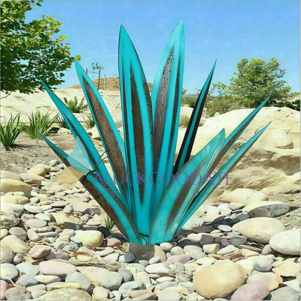 🌵Eternal Agave Handcrafted Metal Garden🏡
